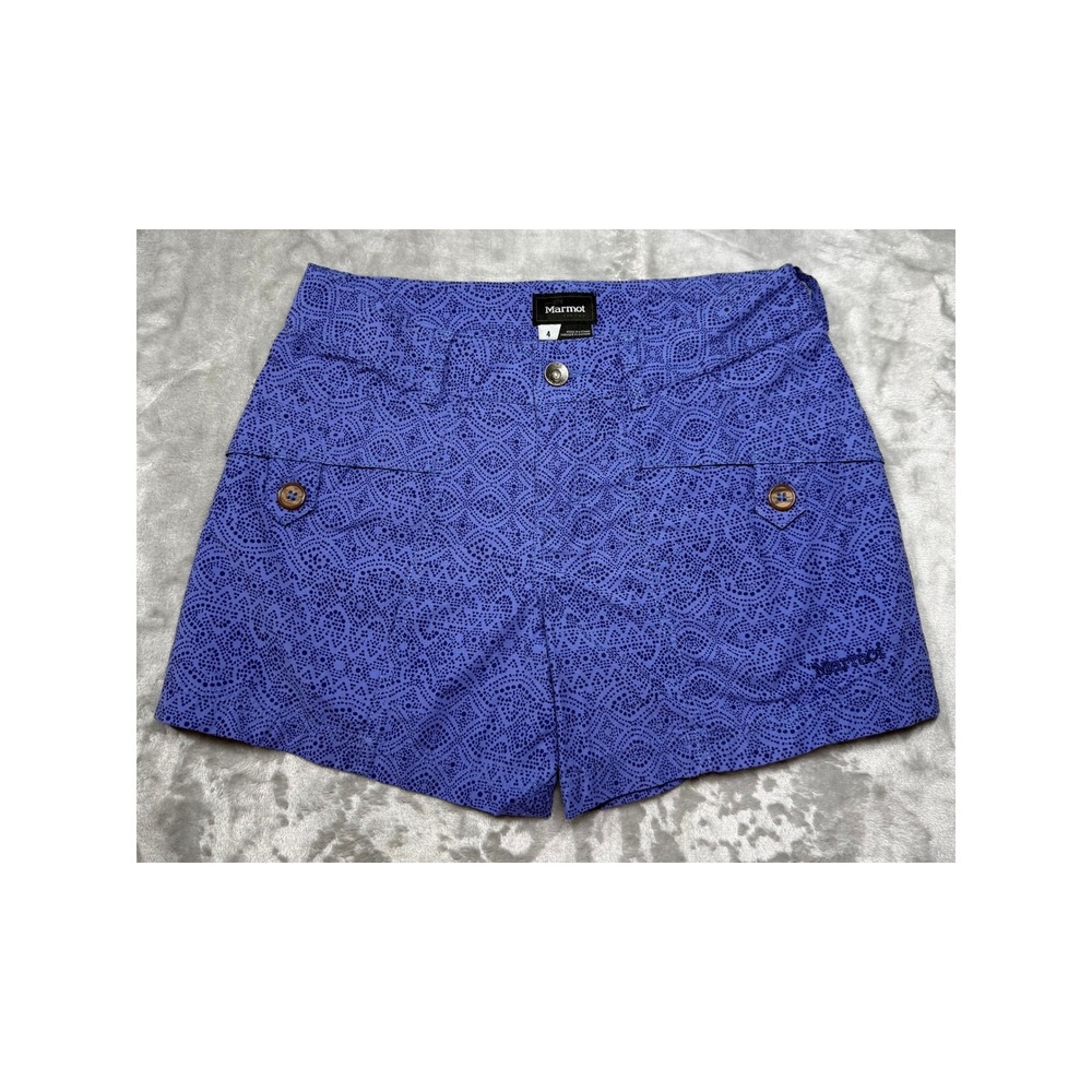 Marmot Womens Size 4 Ginny Shorts in Deep Dusk  Outdoor Activewear Gorpcore
